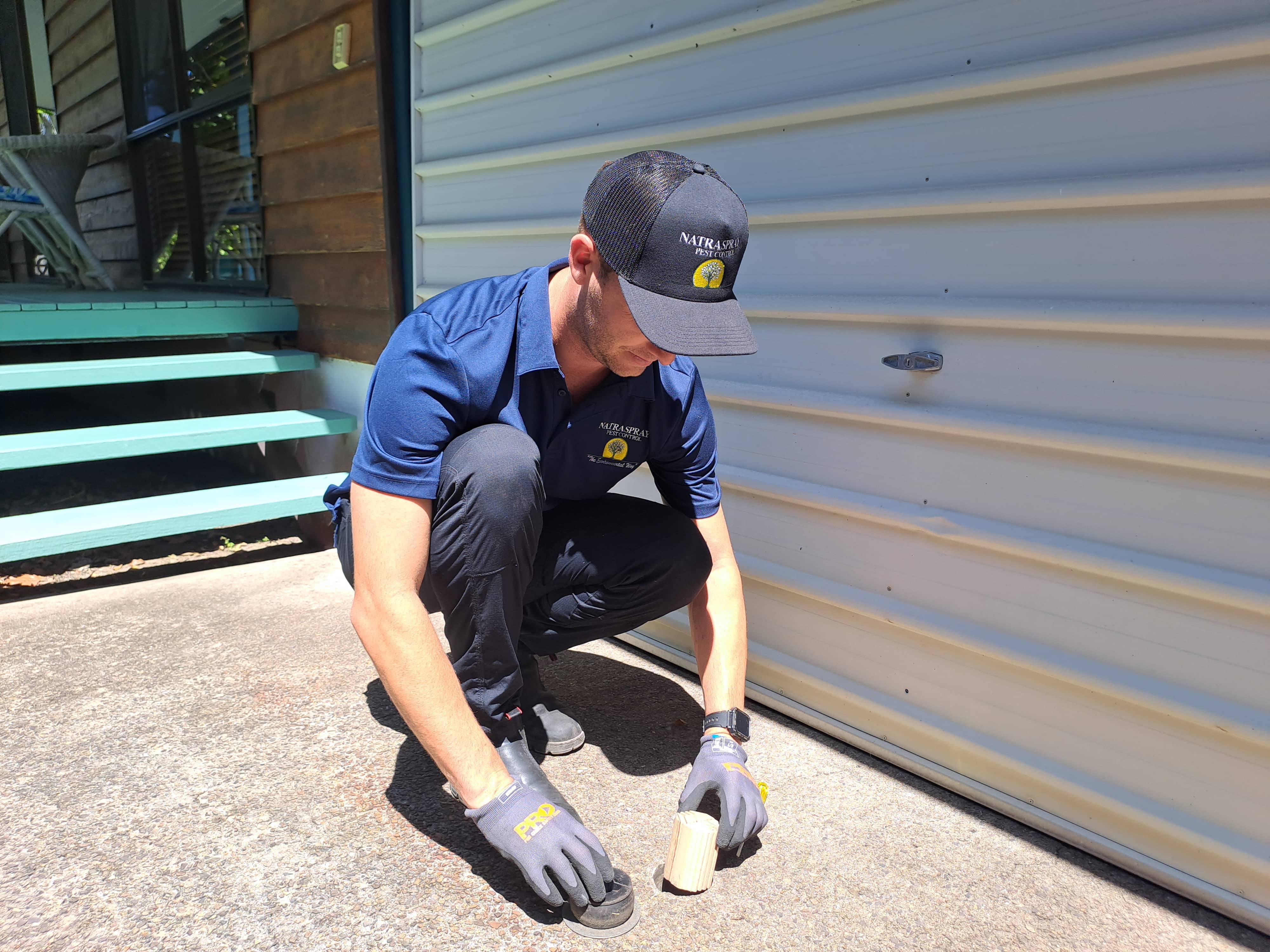 Service Termite Station Maintenance